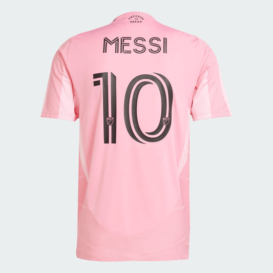 Men's Authentic Adidas Messi Inter Miami Home Jersey 2025