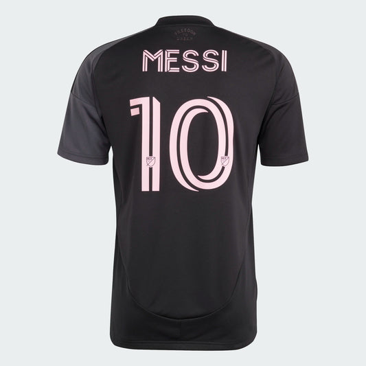 Men's Replica Adidas Messi Inter Miami CF 2025 Away Jersey