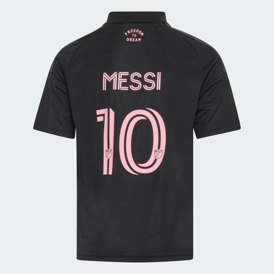 Kid's Replica Adidas Messi Inter Miami Away Jersey 2026