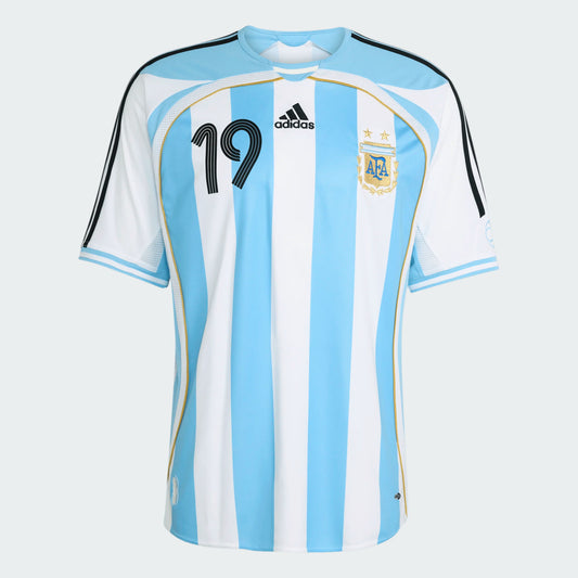Adidas Men's Argentina 2006 Messi Home Jersey