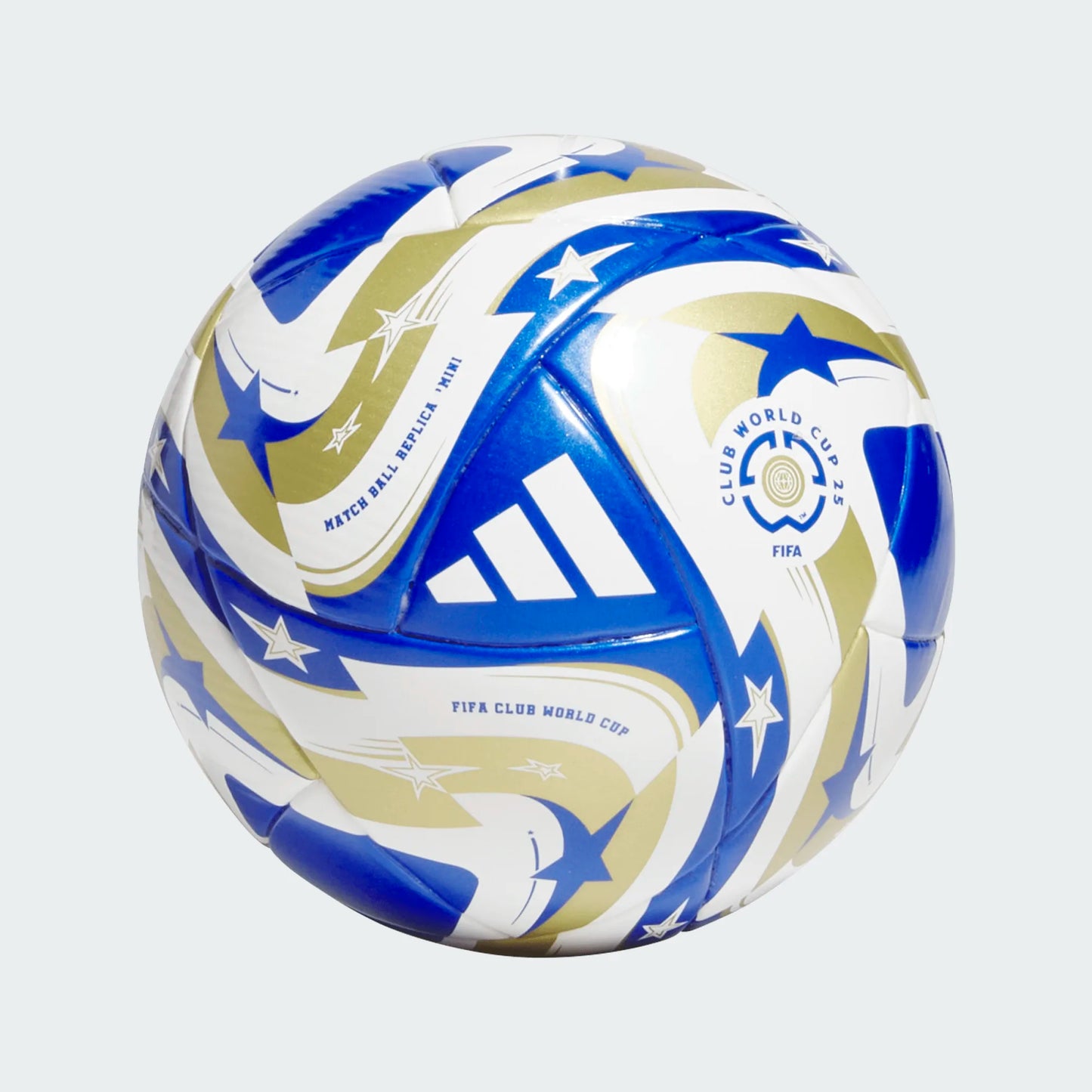 Adidas FIFA Club World Cup Finals Mini Ball - White/Blue/Gold