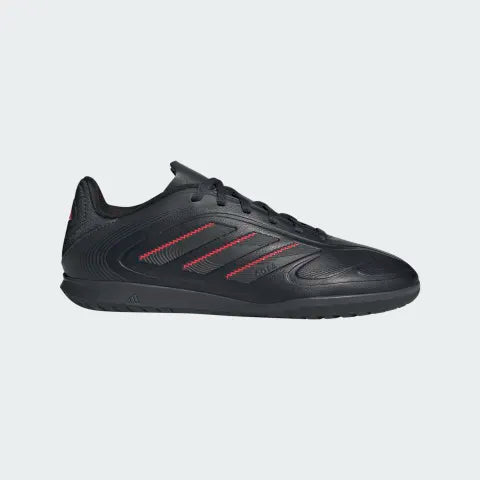 Adidas Junior Copa Pure III Club IN Indoor Soccer Shoe - Core Black/Carbon Grey/Lucid Red