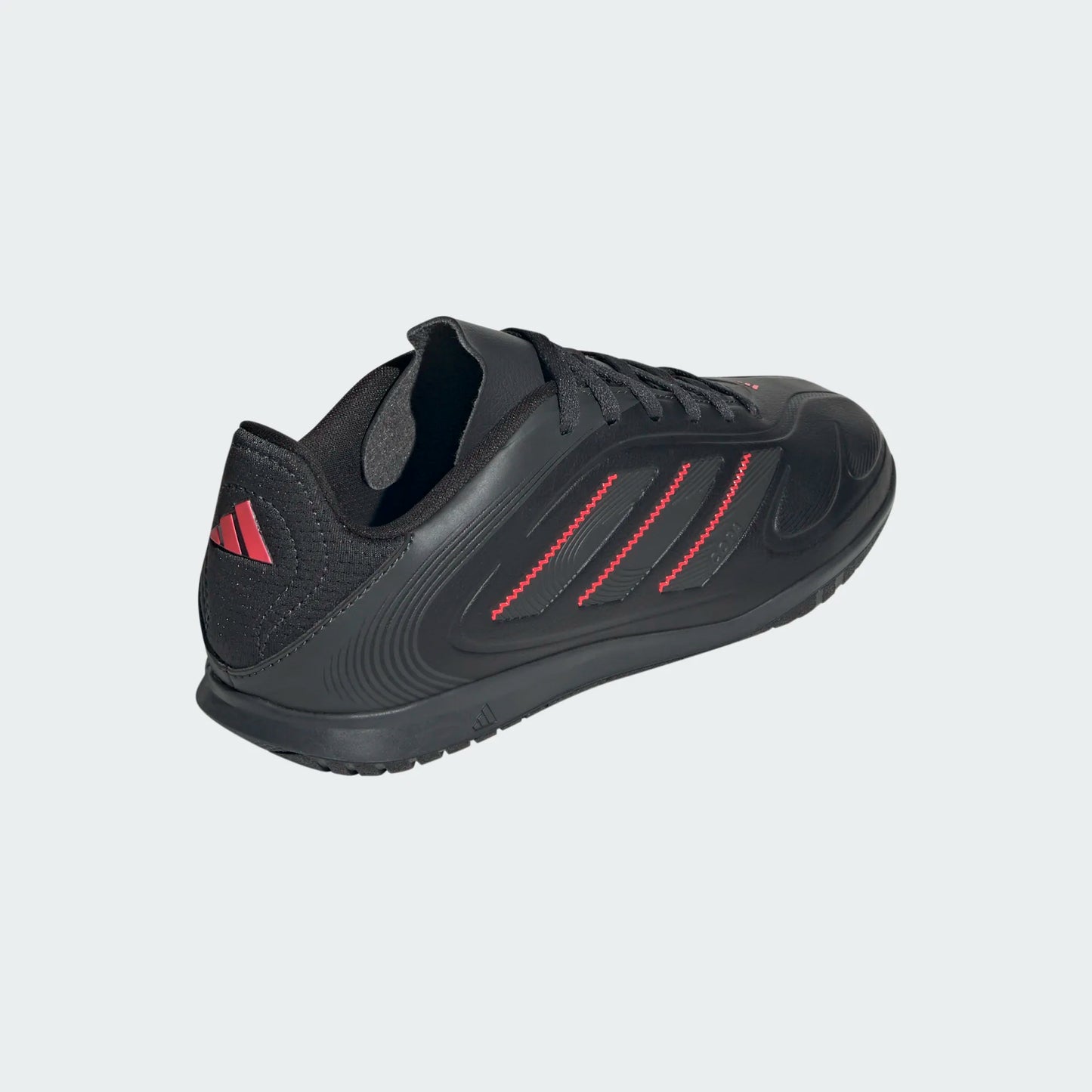 Adidas Junior Copa Pure III Club IN Indoor Soccer Shoe - Core Black/Carbon Grey/Lucid Red