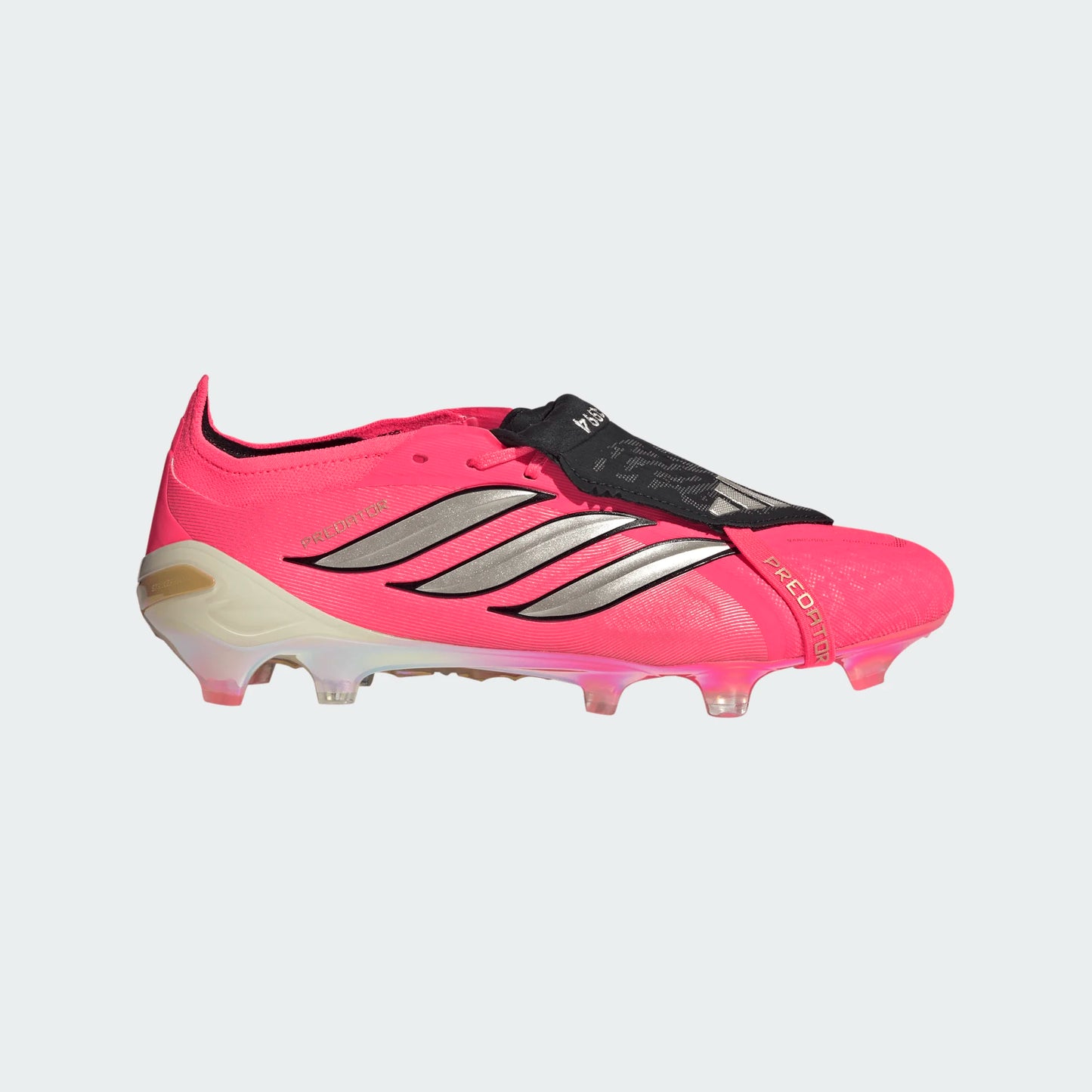Adidas Predator Elite FT FG Firm Ground Soccer Cleats - Solar Turbo/Thermal Chrome/Core Black