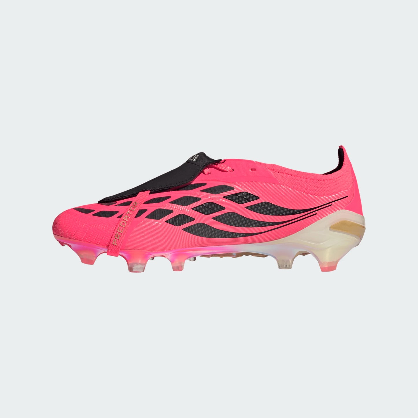 Adidas Predator Elite FT FG Firm Ground Soccer Cleats - Solar Turbo/Thermal Chrome/Core Black