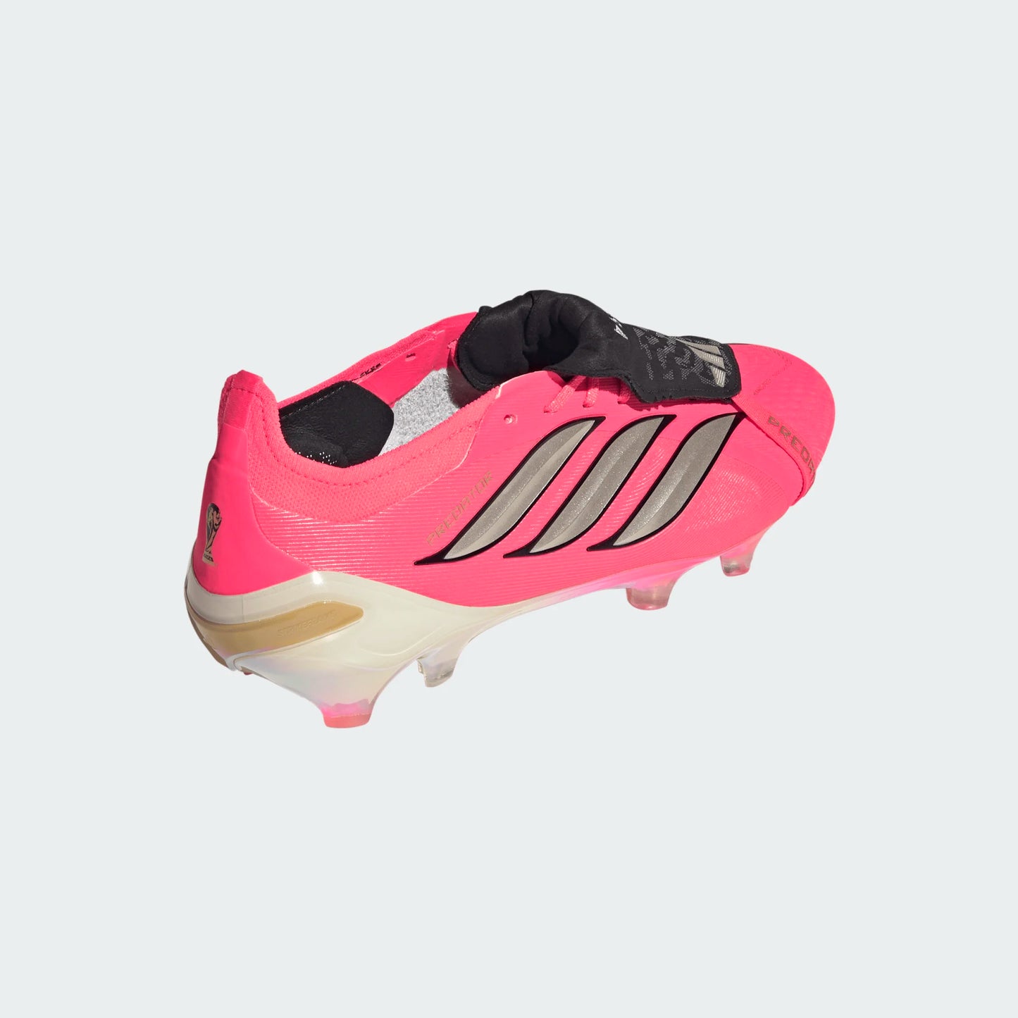 Adidas Predator Elite FT FG Firm Ground Soccer Cleats - Solar Turbo/Thermal Chrome/Core Black
