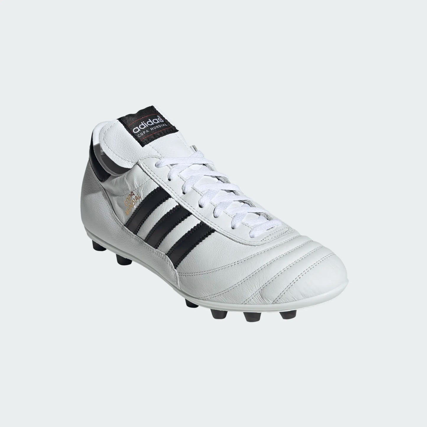Adidas Copa Mundial FG Firm Ground Soccer Cleat - Cloud White/Core Black/Metallic Gold
