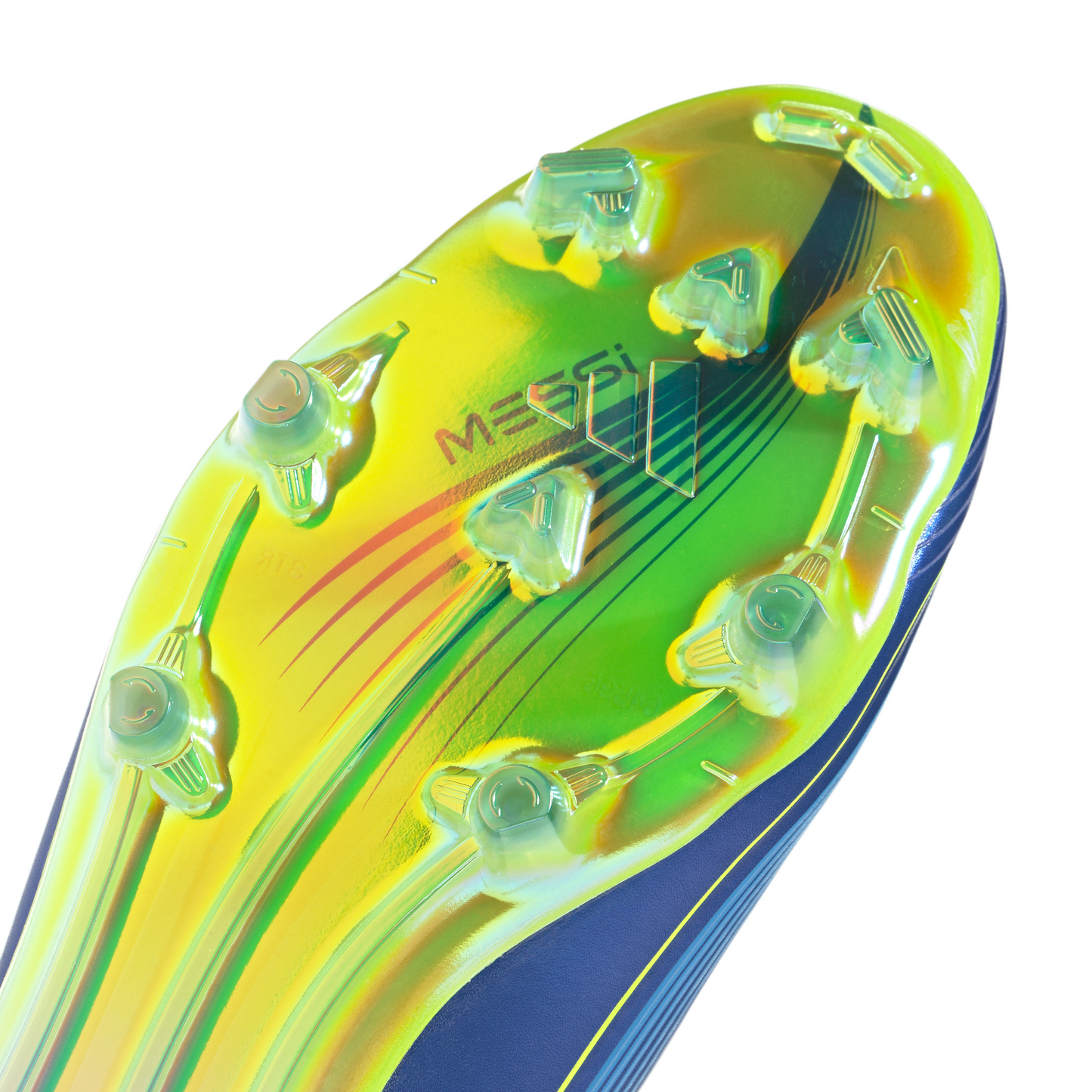 adidas F50 Elite Messi FG Firm Ground Soccer Cleats- Team Royal Blue/Solar Yellow/Semi Blue Burst