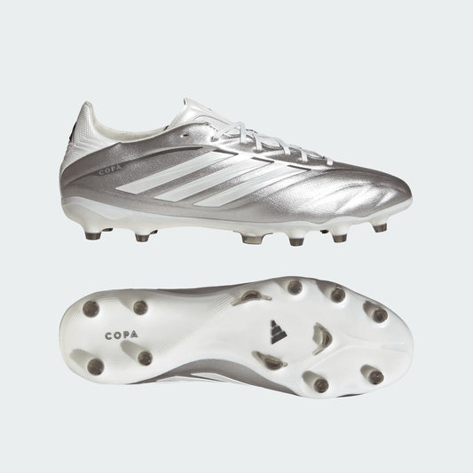 Adidas Copa Pure IV Pro FG Firm Ground Soccer Cleat - Taupe Metallic/Zero Metallic/Night Metallic