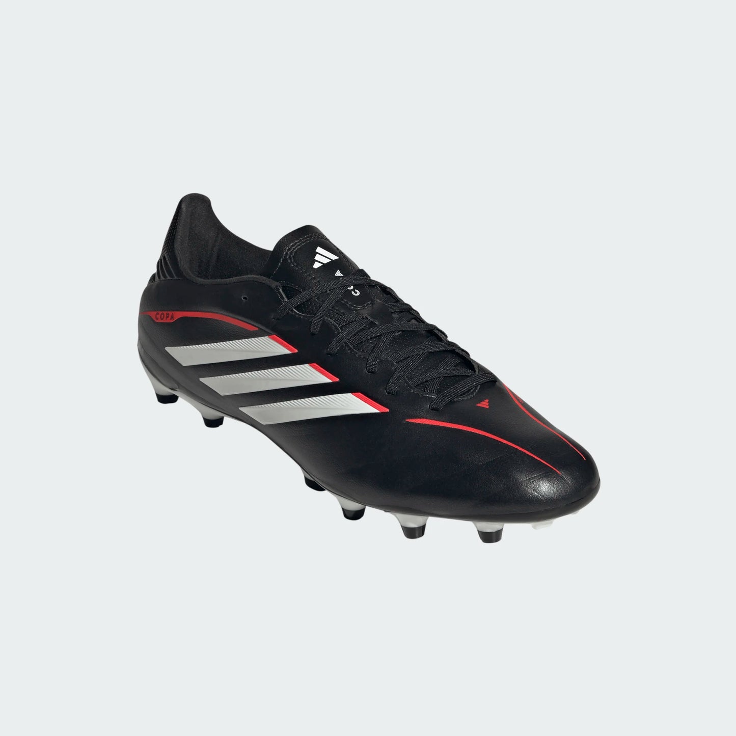 Adidas Copa Pure IV League FG Firm Ground Soccer Cleat - Core Black/Cloud White/Lucid Red