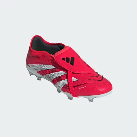 Adidas Predator Pro FT Fold Tongue FG Firm Ground Soccer Cleat - Lucid Red/Cloud White/Core Black