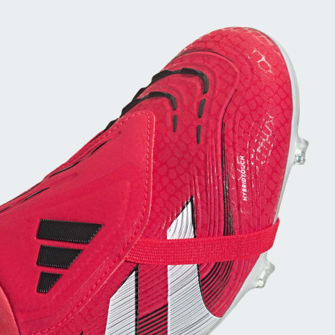 Adidas Predator Pro FT Fold Tongue FG Firm Ground Soccer Cleat - Lucid Red/Cloud White/Core Black