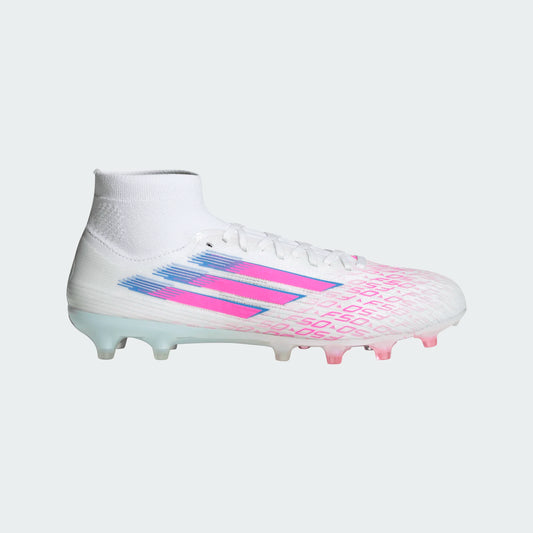 Adidas Women's F50 Sparkfusion Pro FG/AG Firm Ground Soccer Cleat - Cloud White/Lucid Pink/Cloud White