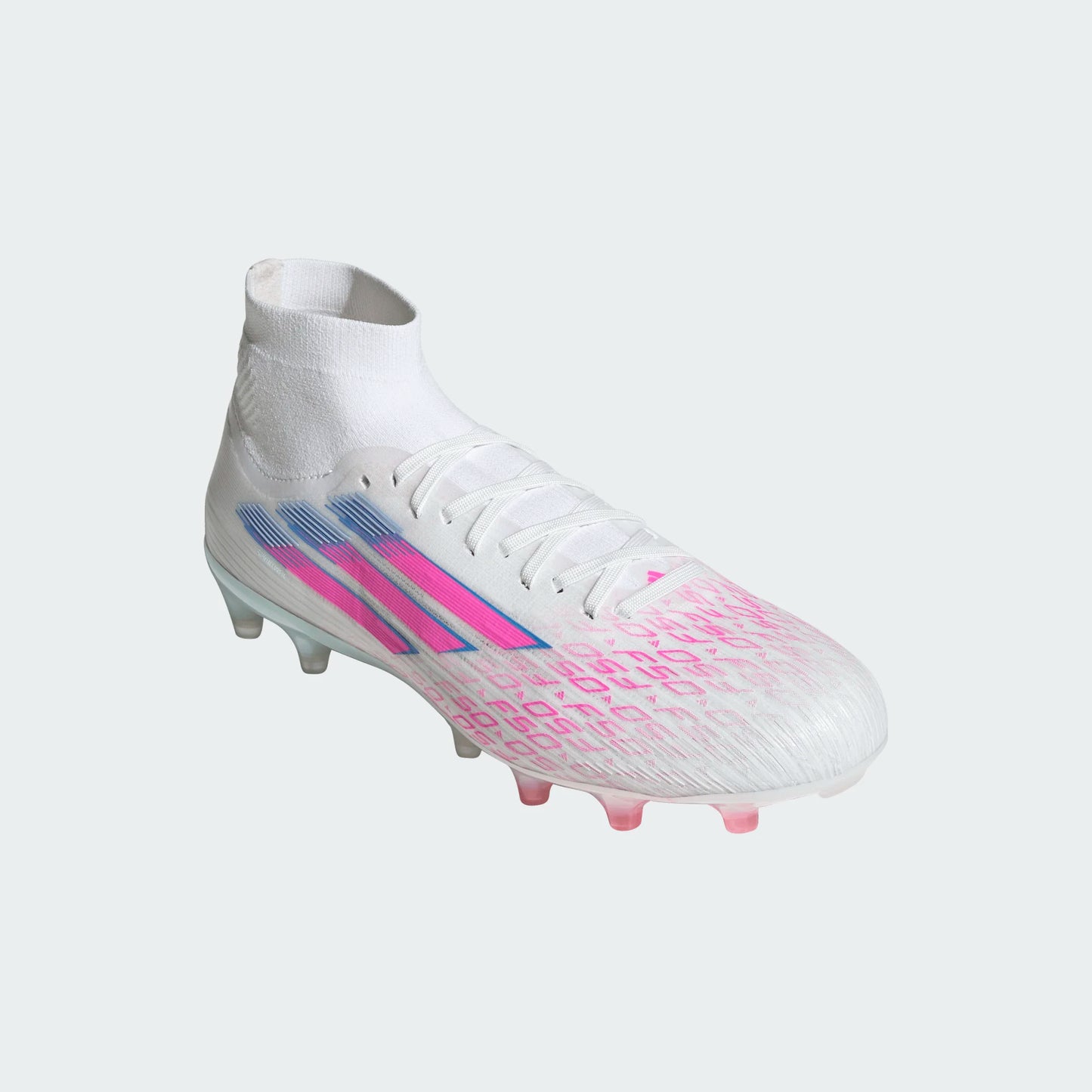 Adidas Women's F50 Sparkfusion Pro FG/AG Firm Ground Soccer Cleat - Cloud White/Lucid Pink/Cloud White