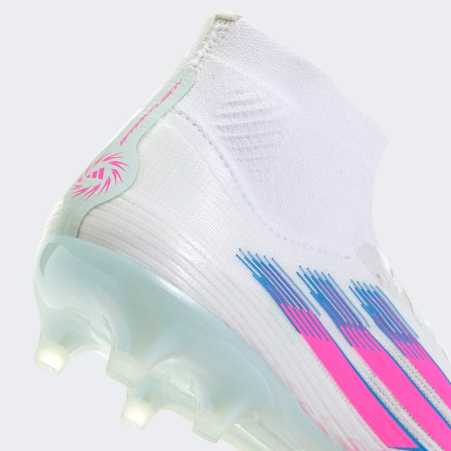 Adidas Women's F50 Sparkfusion Pro FG/AG Firm Ground Soccer Cleat - Cloud White/Lucid Pink/Cloud White