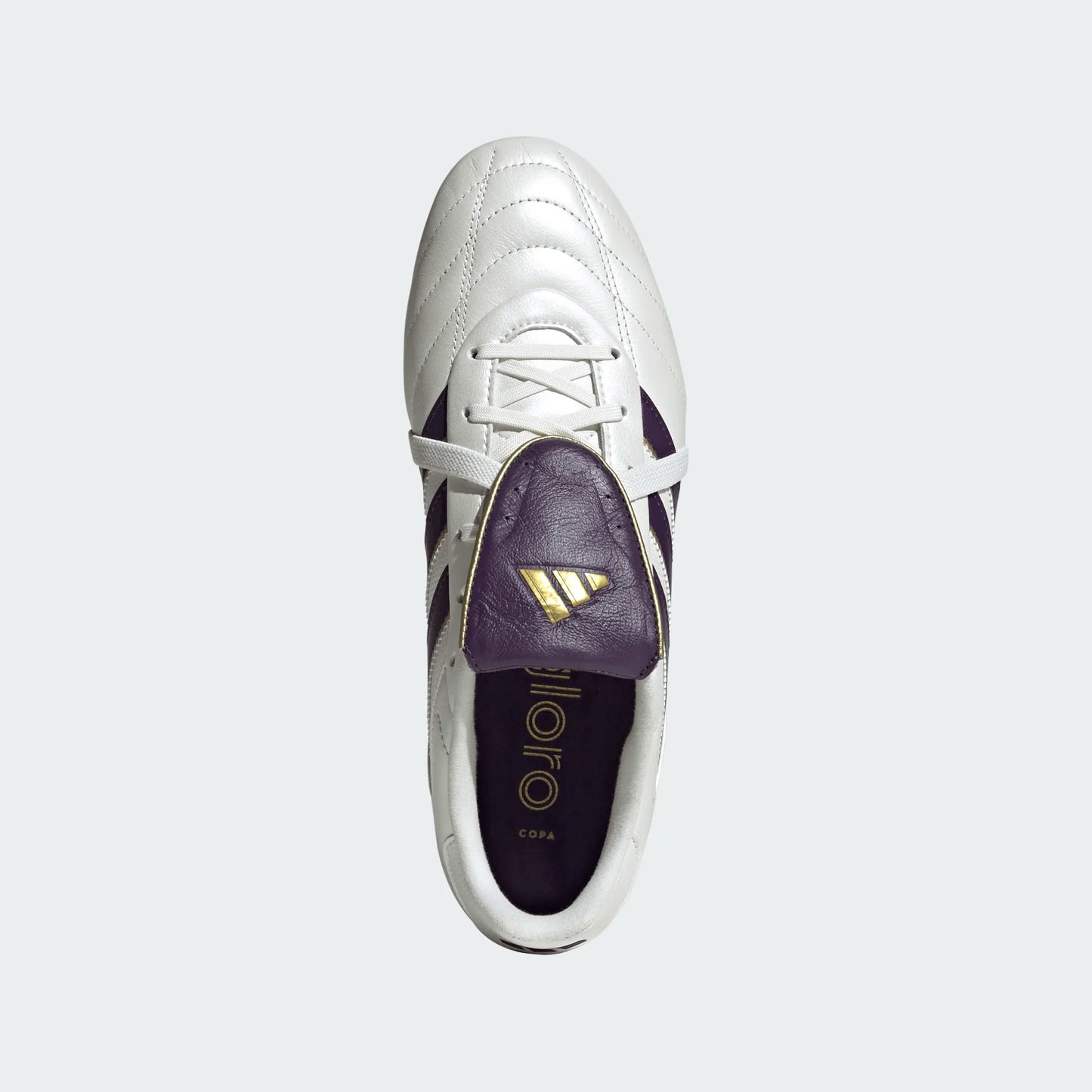 Adidas Copa Gloro II FG Firm Ground Soccer Cleat - Zero Metallic/Aurora Plum/Gold Metallic