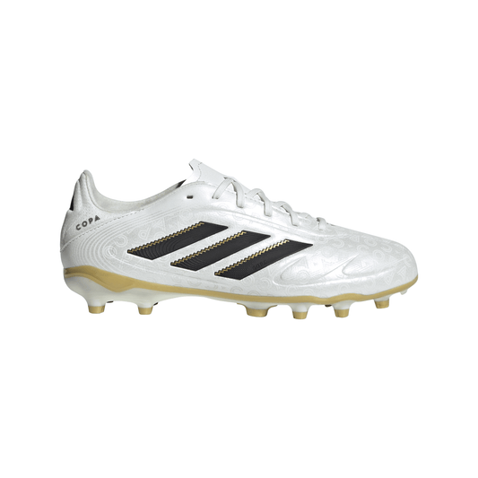 Adidas Junior Copa Pure 3 League FG Firm Ground Soccer Cleat - Zero Metalic/Core Black/Gold Metallic