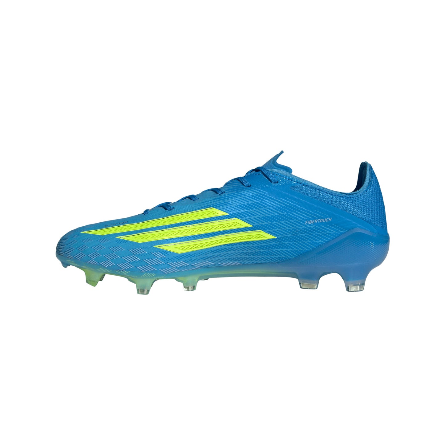 Adidas F50 Elite FG Firm Ground Soccer Cleat - Lucid Ray Blue/Team Solar Yellow 2/Lucid Aquamarine
