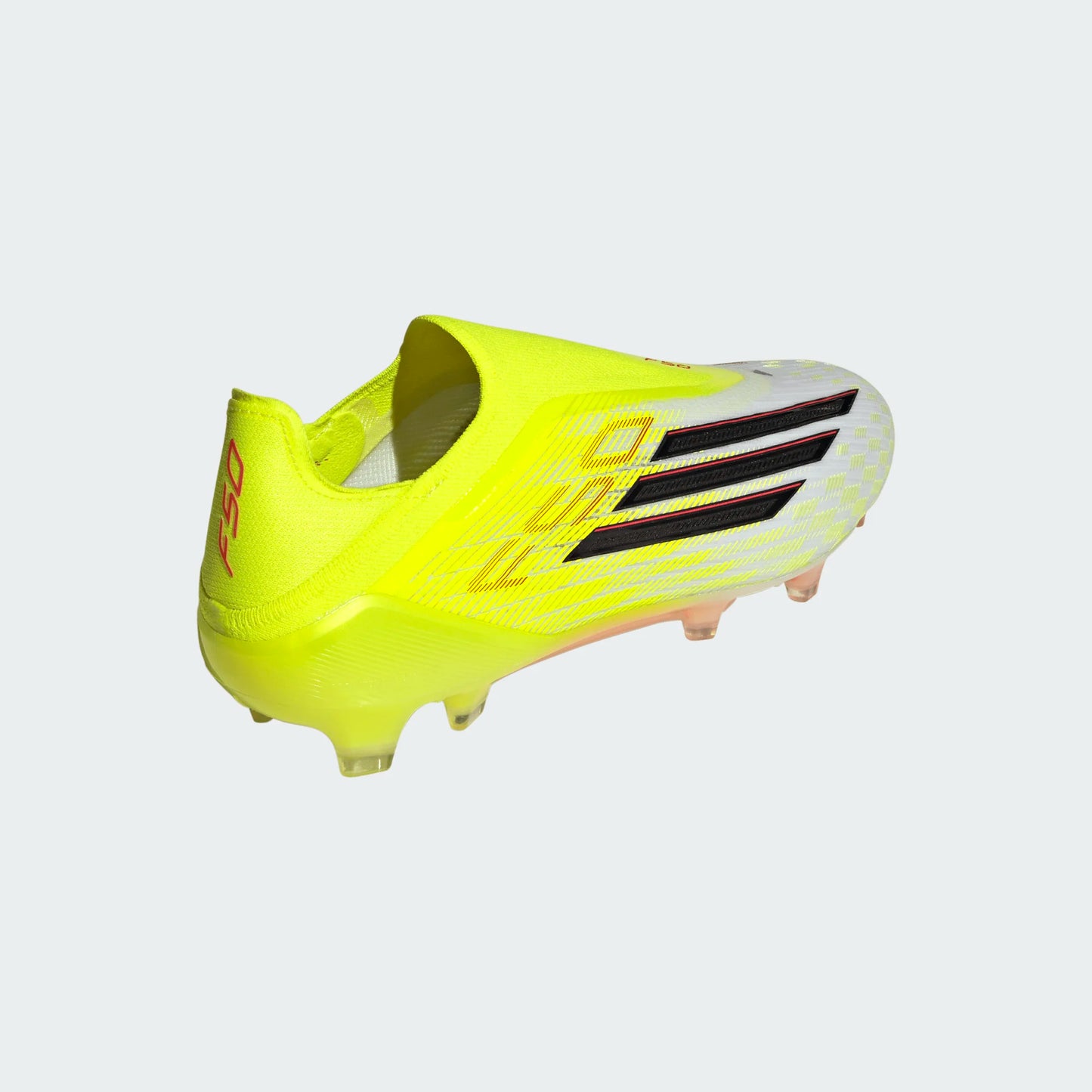 Adidas F50 Elite Laceless FG Firm Ground Soccer Cleat - Team Solar Yellow/Core Black/Lucid Red