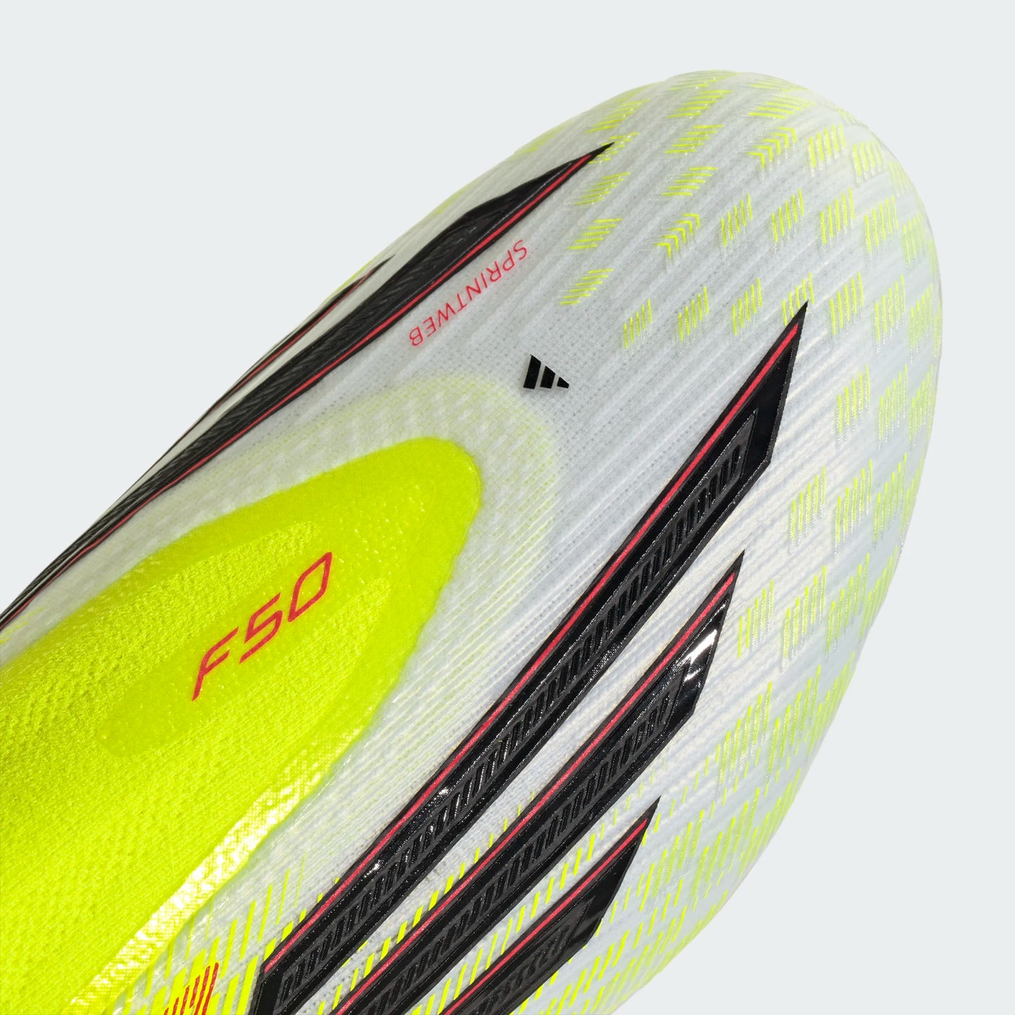 Adidas F50 Elite Laceless FG Firm Ground Soccer Cleat - Team Solar Yellow/Core Black/Lucid Red