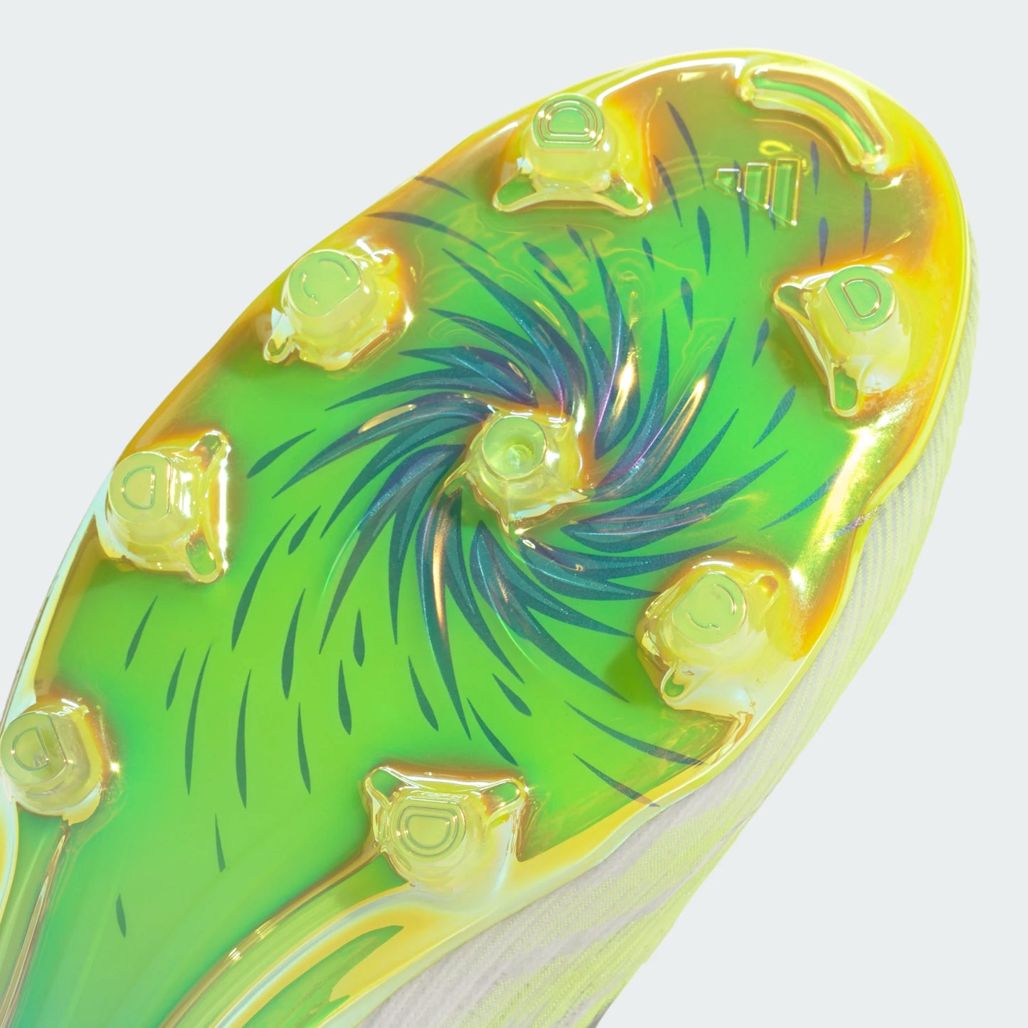 Adidas F50 Sparkfusion Elite FG/AG Firm Ground Soccer Cleat - Cloud White/Iron Metallic/Hi Res Yellow