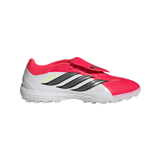 Adidas Predator Pro Fold Tongue FT TF Turf Soccer Cleat - Lucid Red/Core Black/Cloud White