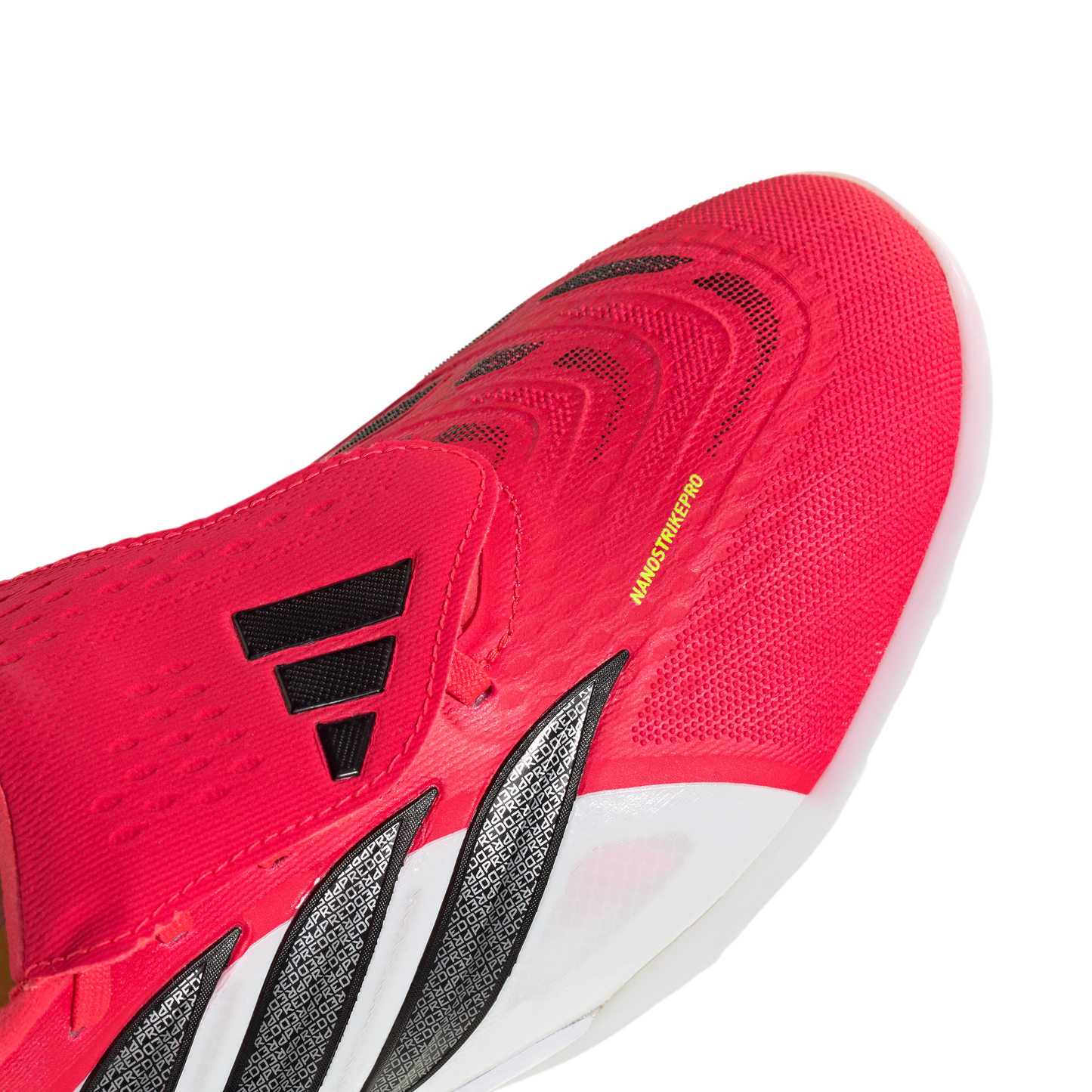 Adidas Predator Pro Fold Tongue FT TF Turf Soccer Cleat - Lucid Red/Core Black/Cloud White