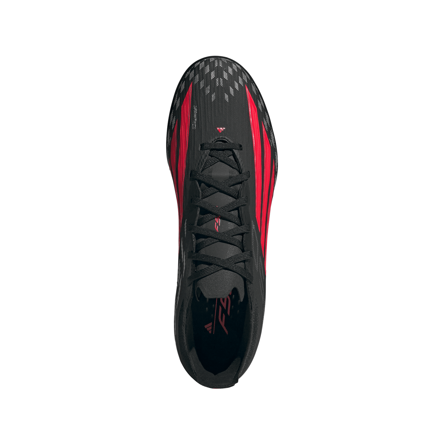 Adidas F50 Pro TF Turf Soccer Cleat - Core Black/Lucid Red/Core Black