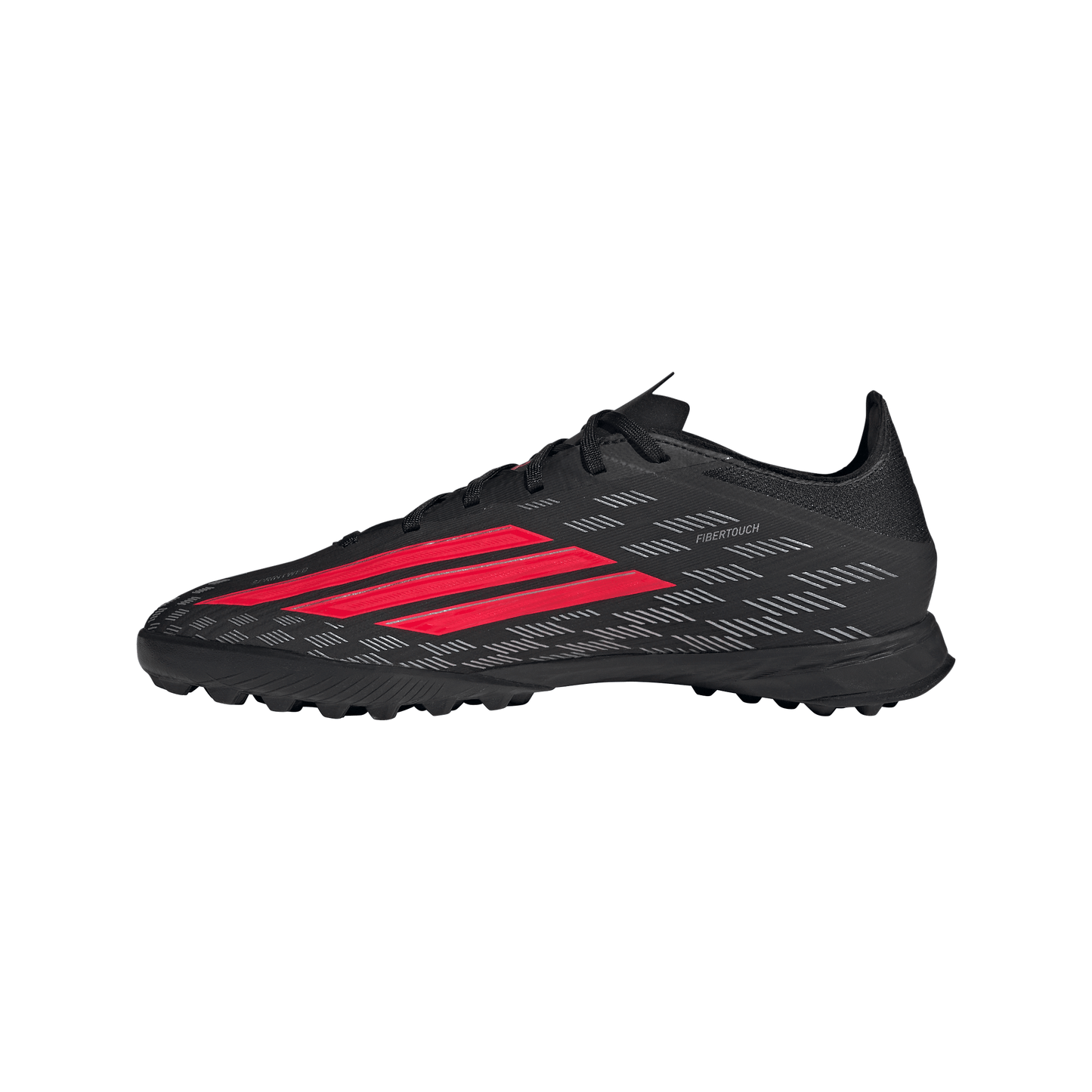 Adidas F50 Pro TF Turf Soccer Cleat - Core Black/Lucid Red/Core Black