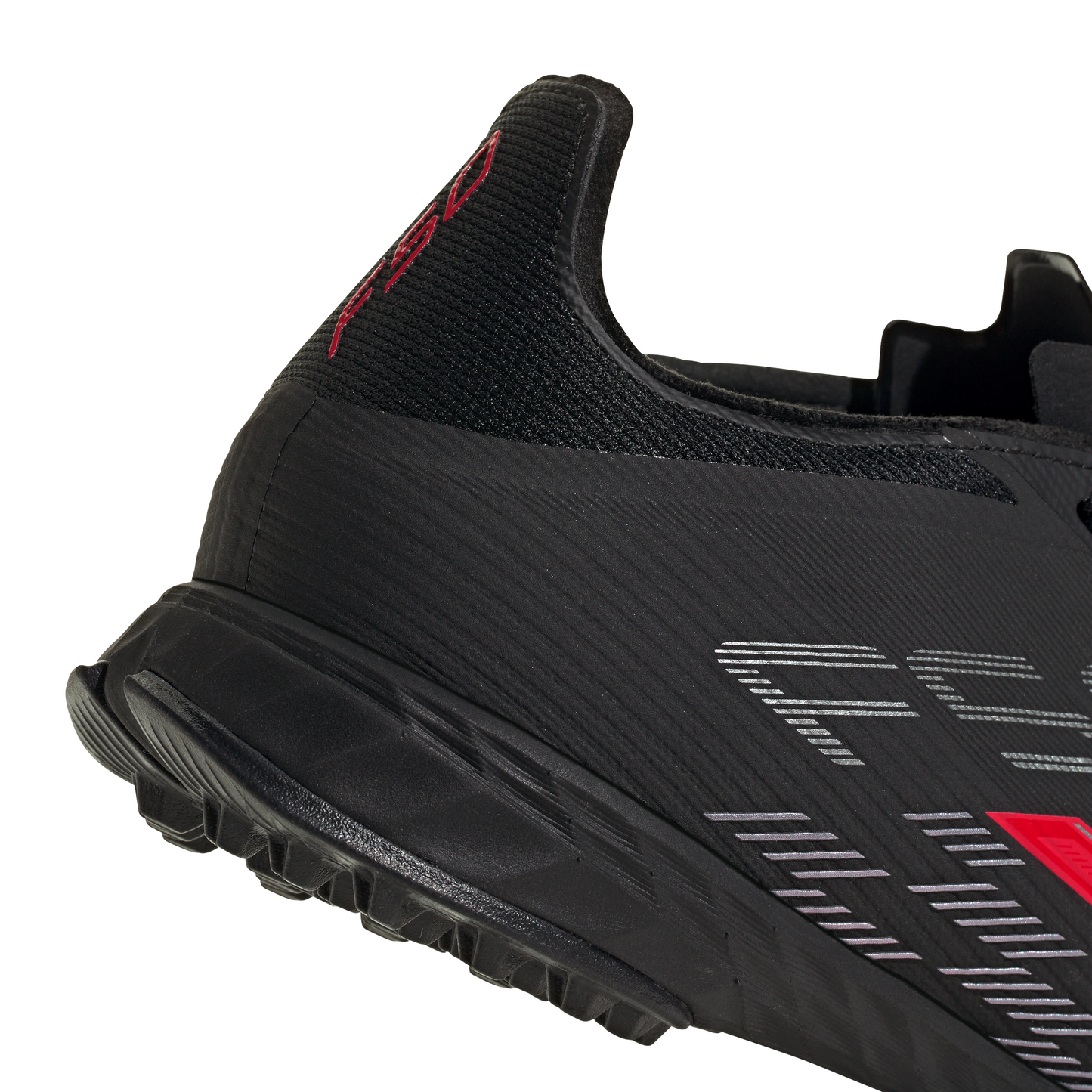 Adidas F50 Pro TF Turf Soccer Cleat - Core Black/Lucid Red/Core Black