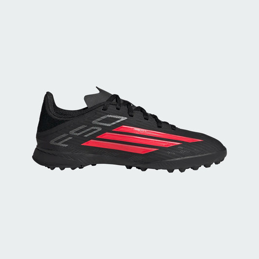 Adidas Junior F50 League TF Turf Soccer Cleat - Core Black/Lucid Red/Core Black