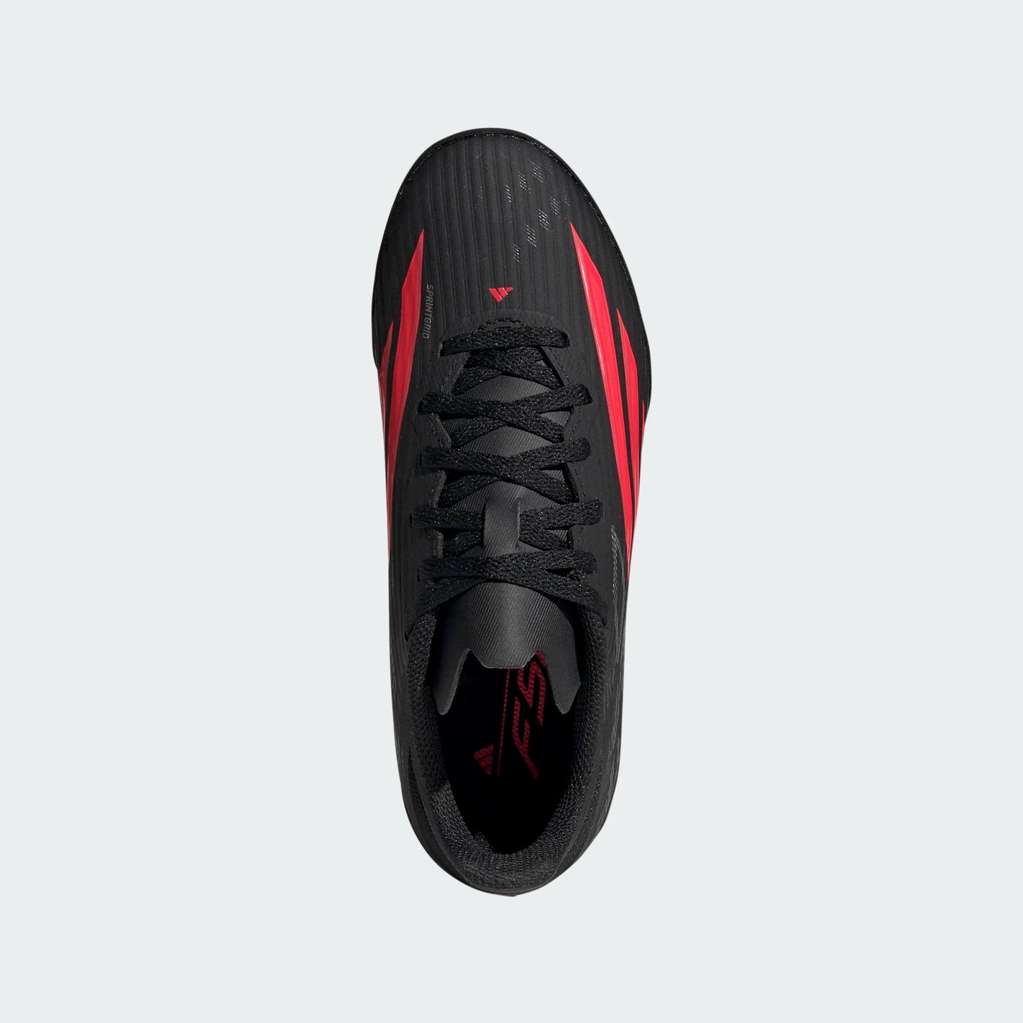 Adidas Junior F50 League TF Turf Soccer Cleat - Core Black/Lucid Red/Core Black
