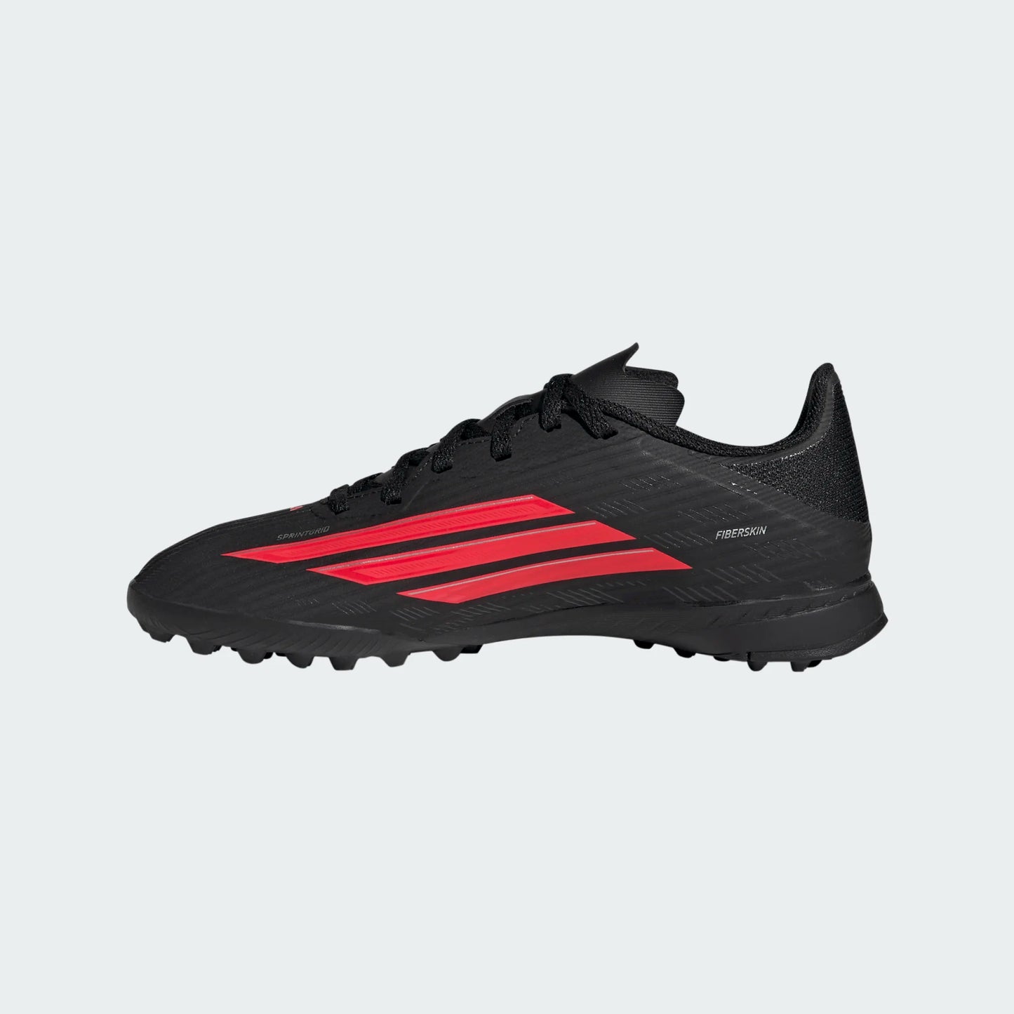 Adidas Junior F50 League TF Turf Soccer Cleat - Core Black/Lucid Red/Core Black