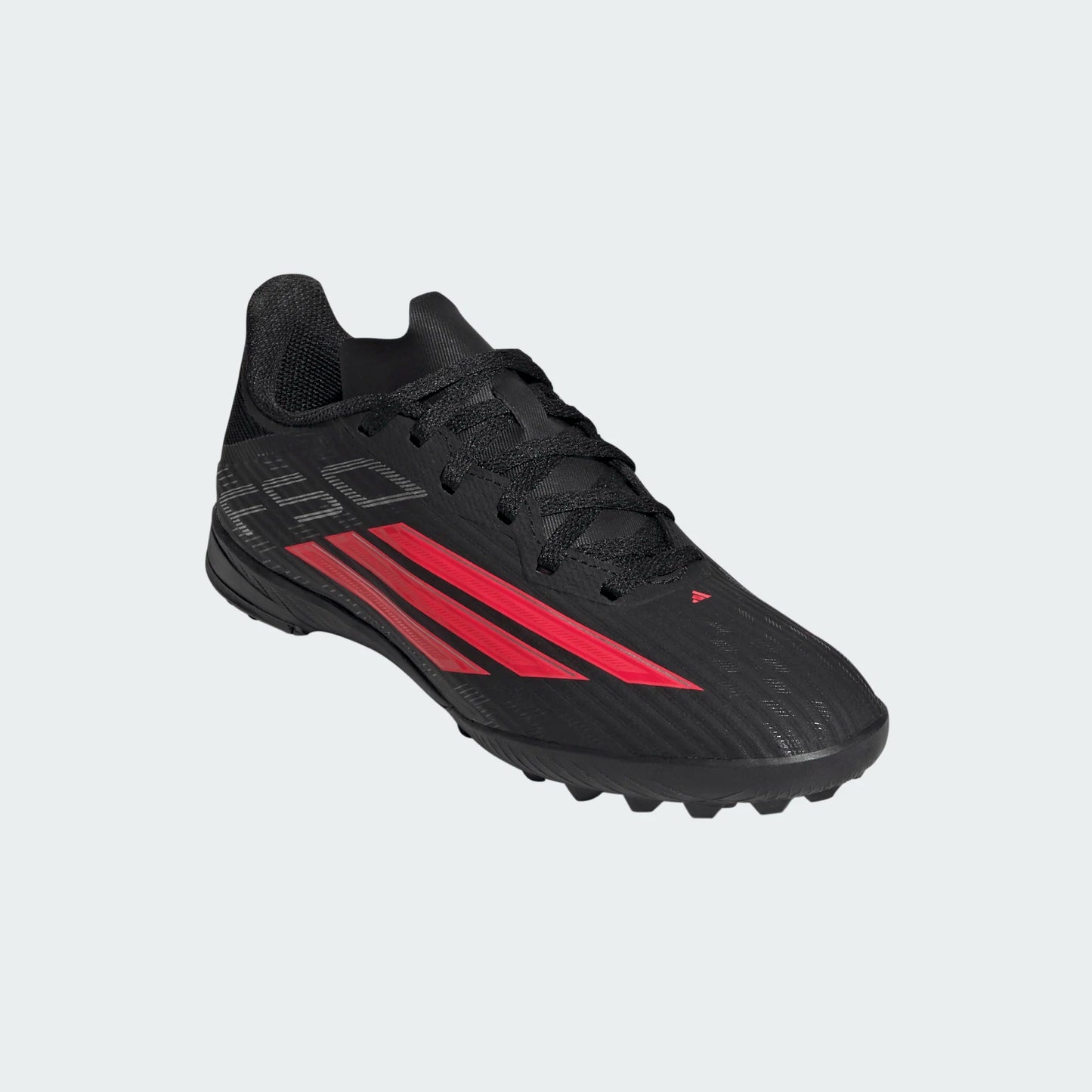 Adidas Junior F50 League TF Turf Soccer Cleat - Core Black/Lucid Red/Core Black