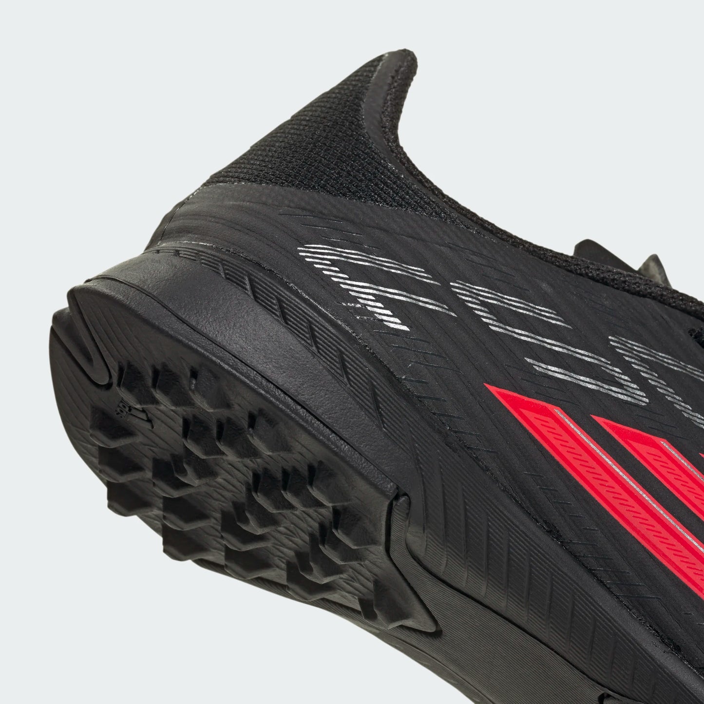 Adidas Junior F50 League TF Turf Soccer Cleat - Core Black/Lucid Red/Core Black