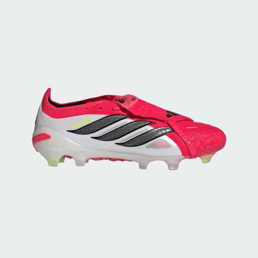 Adidas Predator Elite FoldTongue FT FG Firm Ground Soccer Cleat - Lucid Red/Carbon Black/Cloud White