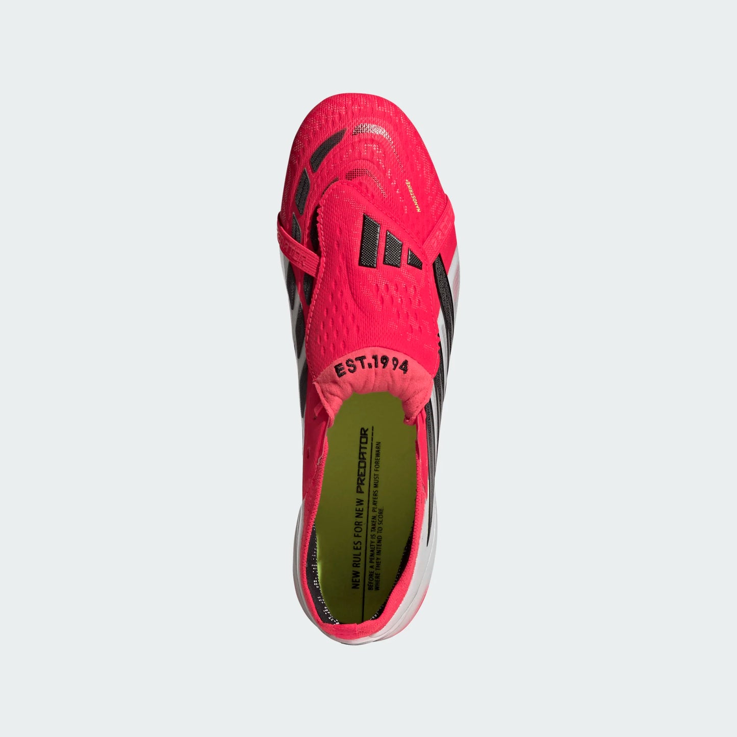 Adidas Predator Elite FoldTongue FT FG Firm Ground Soccer Cleat - Lucid Red/Carbon Black/Cloud White