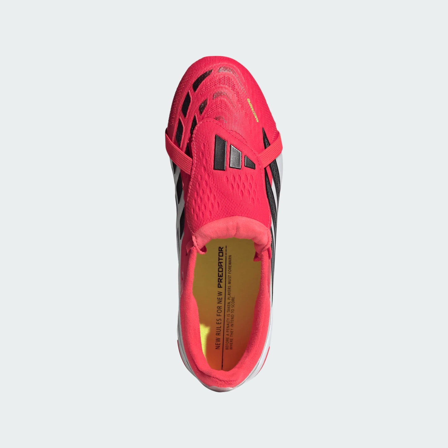 adidas Predator Elite FT FG Junior Fold-Tongue Firm Ground Soccer Cleat - Lucid Red/Carbon Black/Cloud White