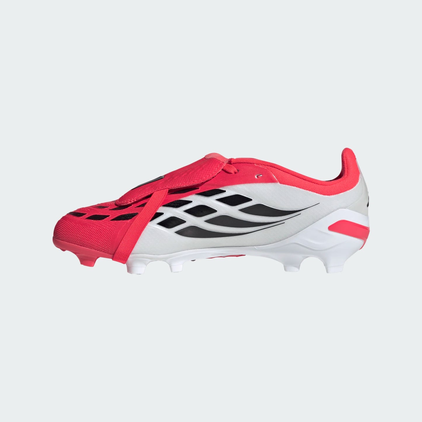 adidas Predator Elite FT FG Junior Fold-Tongue Firm Ground Soccer Cleat - Lucid Red/Carbon Black/Cloud White