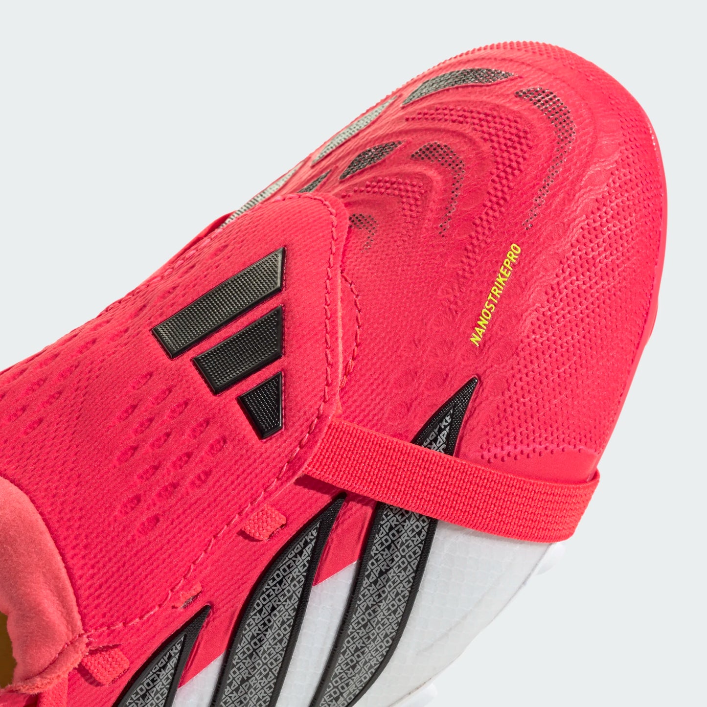 adidas Predator Elite FT FG Junior Fold-Tongue Firm Ground Soccer Cleat - Lucid Red/Carbon Black/Cloud White