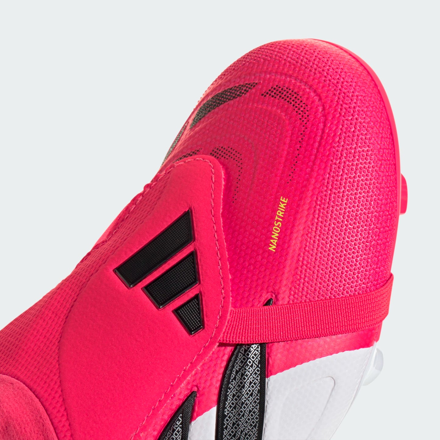 Adidas Predator League Fold Tongue FT FG Firm Ground Soccer Cleat - Lucid Red/Carbon Black/Cloud White