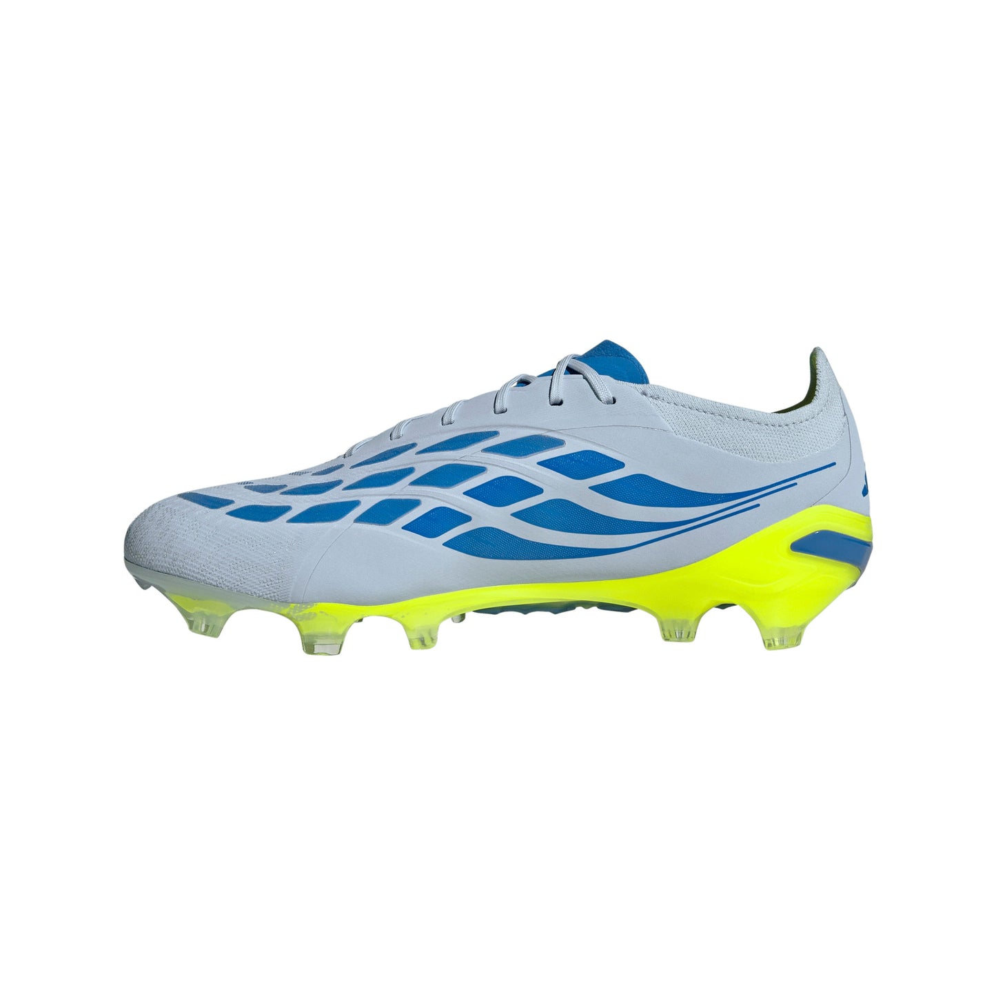 Adidas Predator Elite FG Firm Ground Soccer Cleat - Crystal Sky/Ray Blue/Team Solar Yellow 2