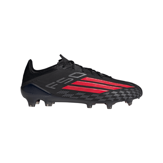 Adidas F50 Elite FG Firm Ground Soccer Cleat - Core Black/Lucid Red/Core Black
