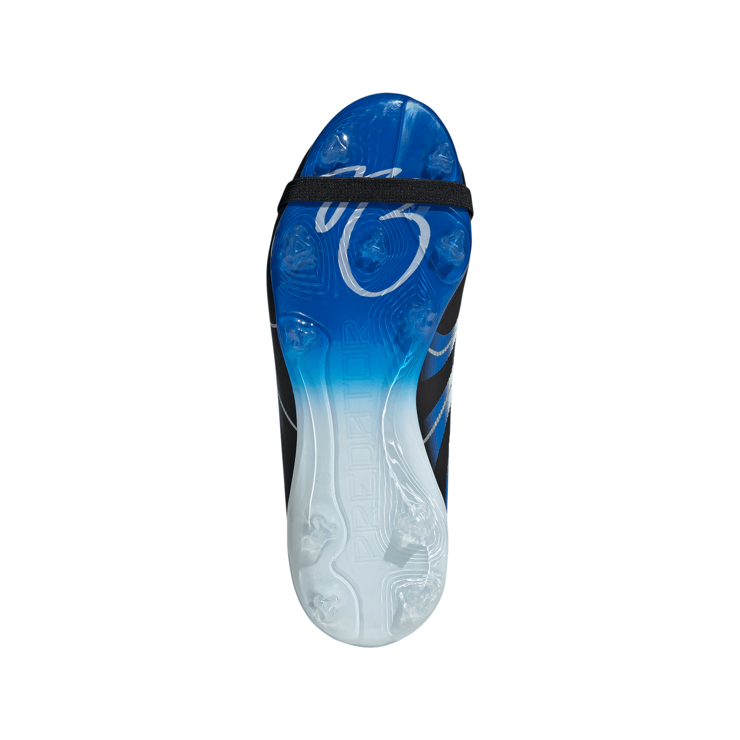 adidas Predator League Jude Bellingham FT FG Junior Firm Ground Soccer Cleat -Core Black / Cloud White / Glow Blue
