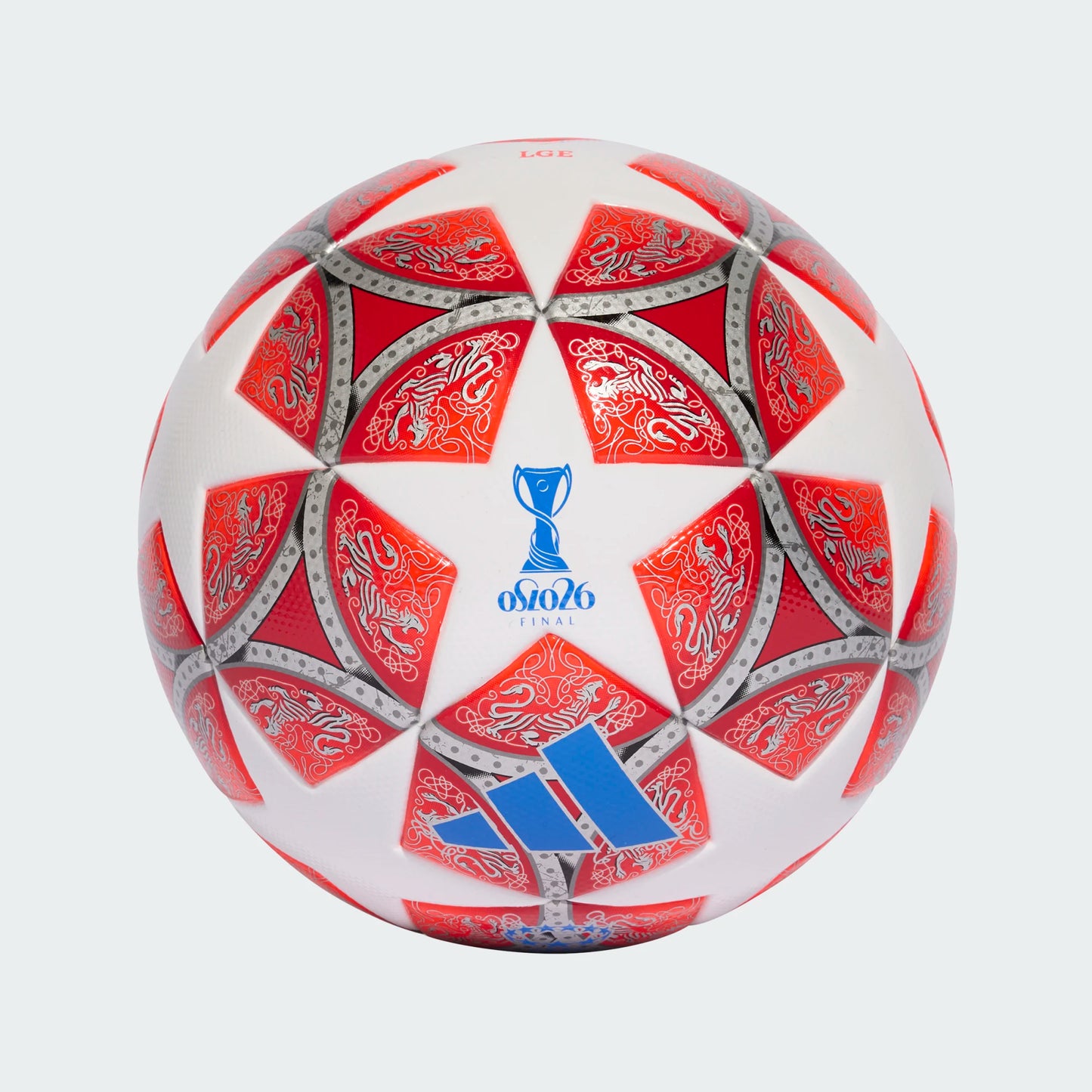Adidas WUCL 25/26 League Soccer Ball - Scarlet/White