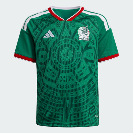 Kid's Replica Adidas Mexico Home Jersey 2026