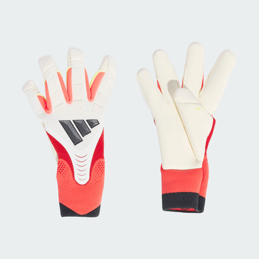 Adidas Predator Pro Hybrid Promo Goalkeeper Glove - White/Lucid Red/Black