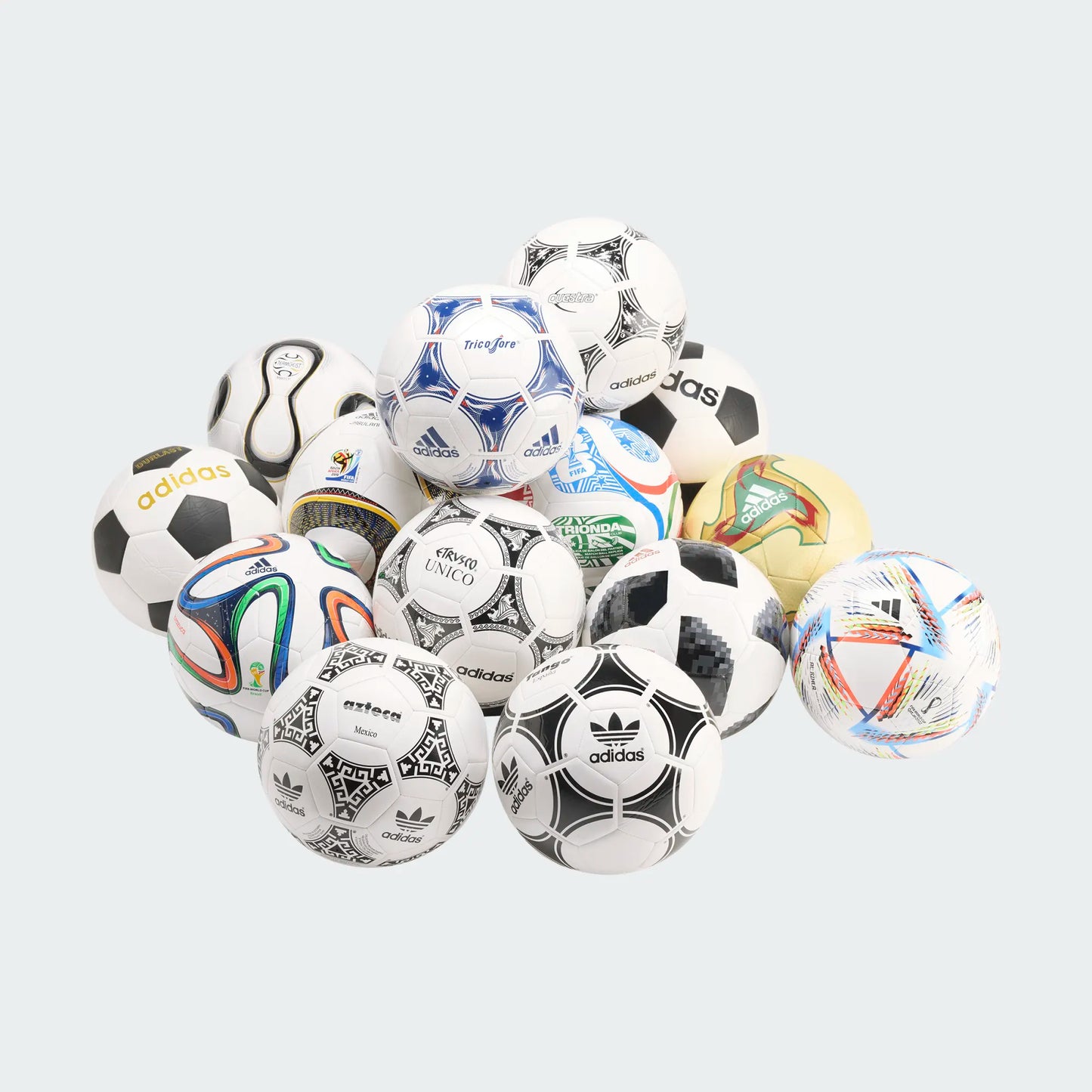 Adidas FIFA 2026 World Cup Historical Club Soccer Ball Collection Set