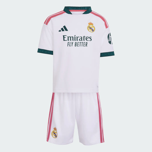Toddler Replica Adidas Real Madrid Home Kit Set 26/27