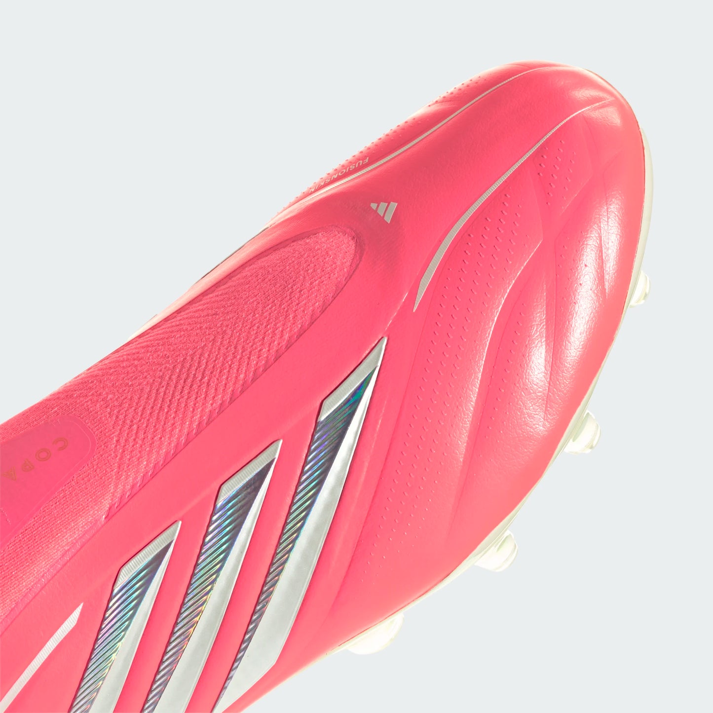 Adidas Copa Pure Elite Laceless FG Firm Ground Soccer Cleat - Solar Turbo/Ivory/Carbon Black